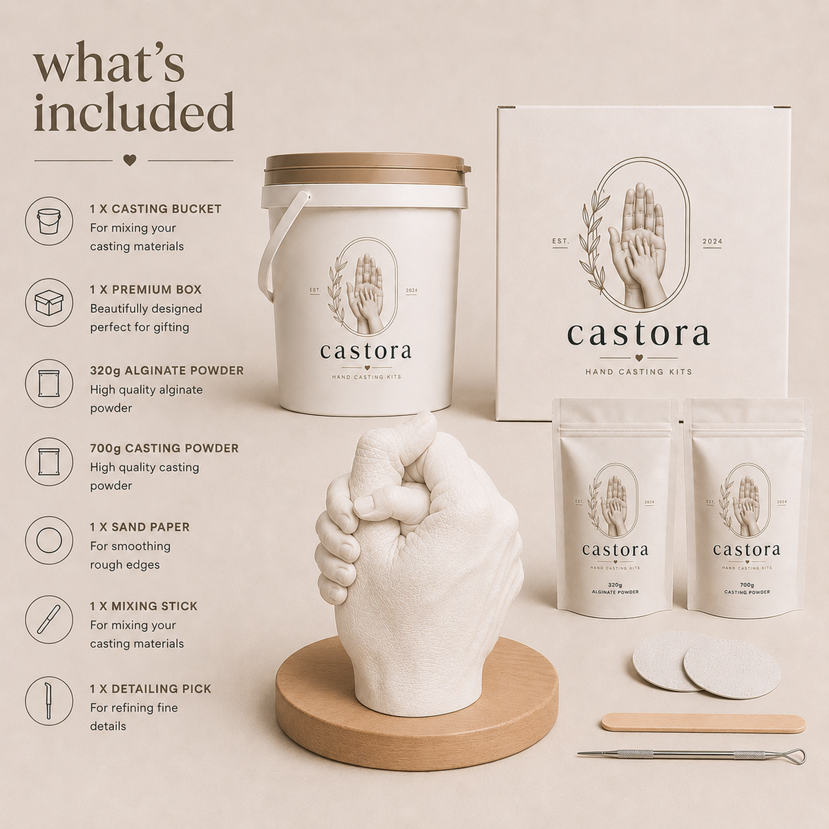 Hand Casting Kit