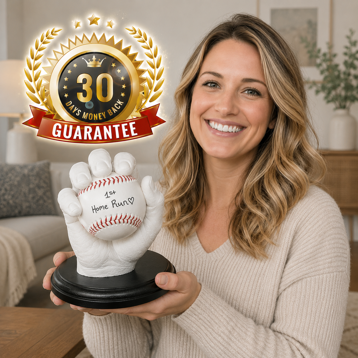 Baseball Hand Casting Kit