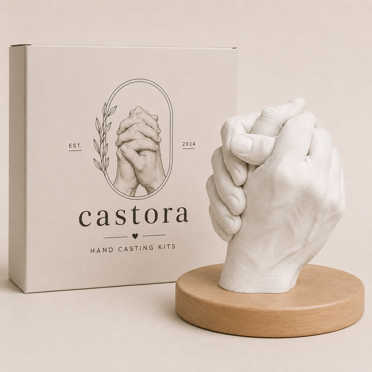 Couples Hand Casting Kit