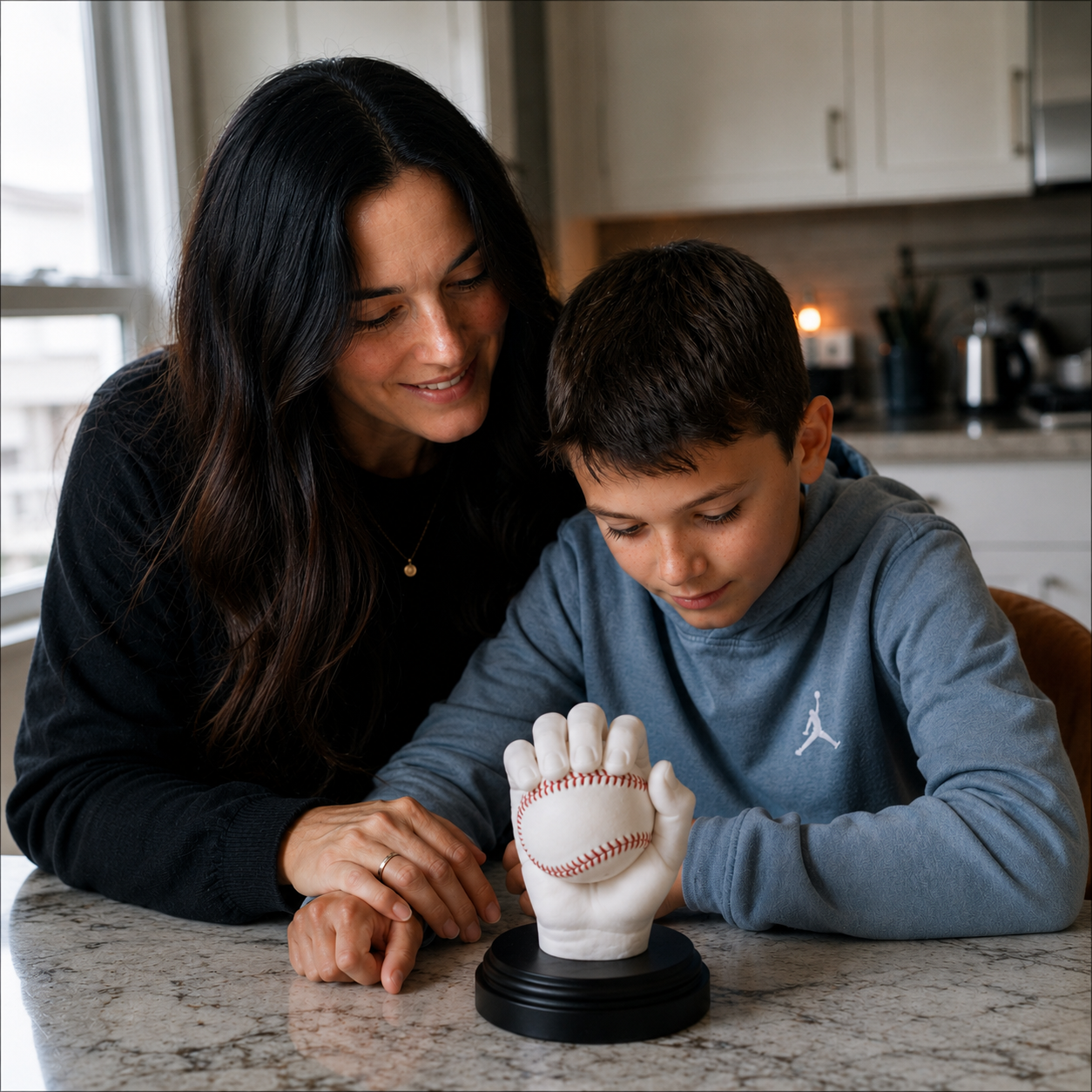 Baseball Hand Casting Kit